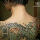刺青＆タトゥーが入った極道の女が淫乱ボディを見せてくれる画像がたまらんエロさ[54枚]