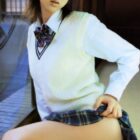 超絶エロ可愛いＪＫコス美女が制服でエッチなサービスしてくれる画像のエロさは最強[45枚]