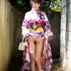 ギャルが和服・着物でエッチになってる画像が最高にアツい[32枚]